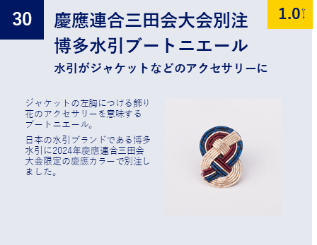 レトロ 未使用 慶應義塾大学 三田会 ハンカチ 卒業記念 KEIO ユニーク ヴィンテージ